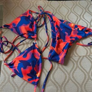 SOLY HUX Women's Floral Print Bikini